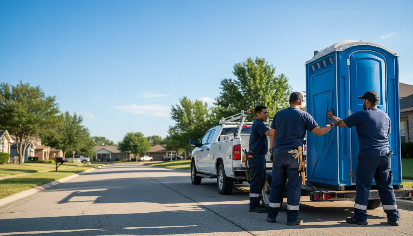 Portable Toilet Rental in Rockwood, TX near me